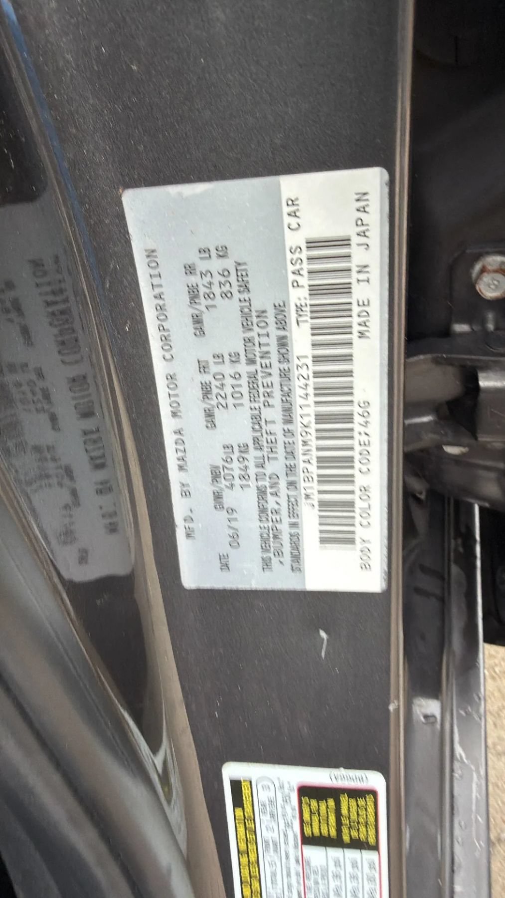 Used 2019 MAZDA MAZDA3 Hatchback w/ Premium Package FWD image 15