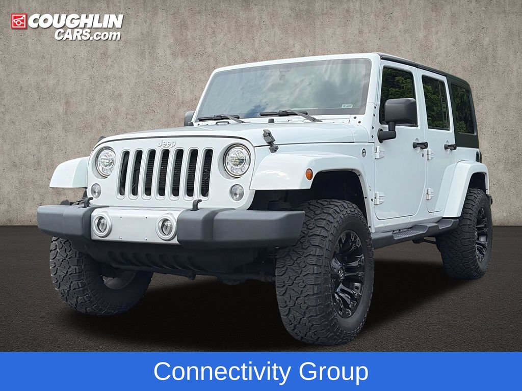 Used 2017 Jeep Wrangler Unlimited Sahara w/ Connectivity Group AWD/4WD image 4