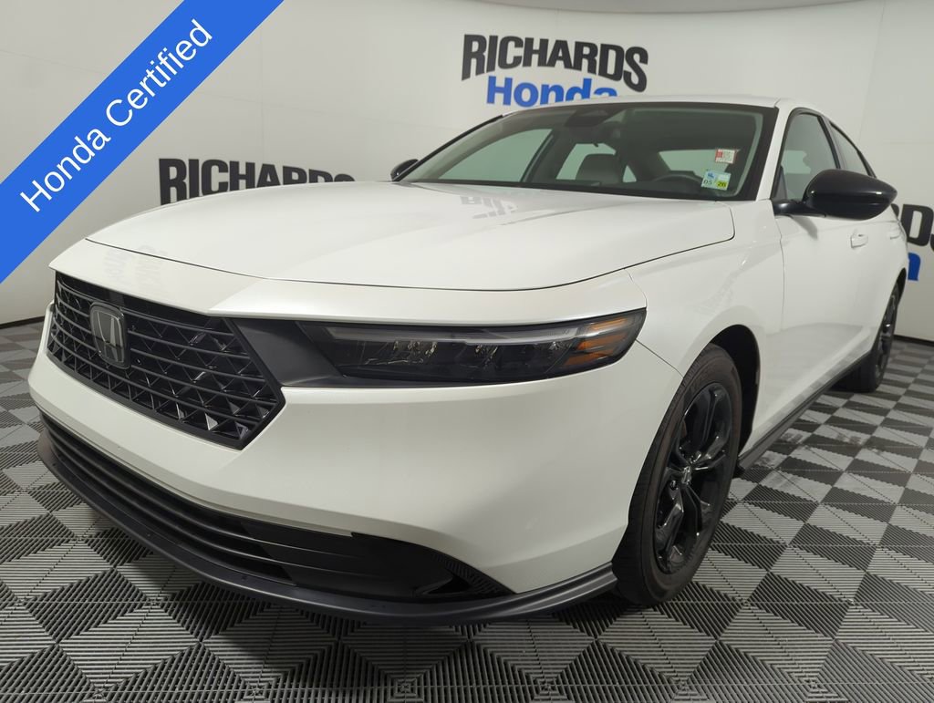 Certified 2025 Honda Accord SE