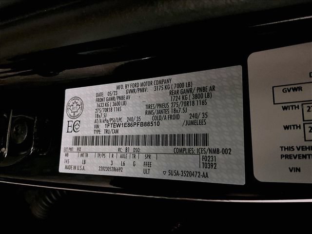 Used 2023 Ford F150 Tremor AWD/4WD image 33