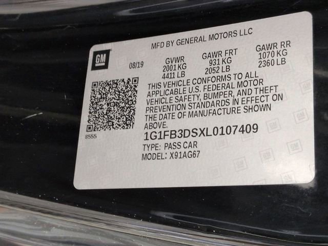 Used 2020 Chevrolet Camaro LT image 29