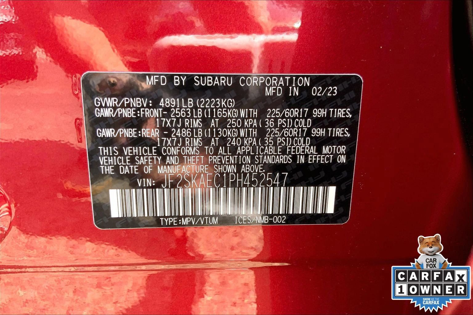 Certified 2023 Subaru Forester Premium image 32