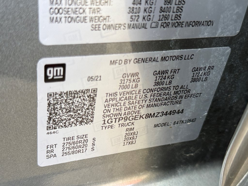 Used 2021 GMC Sierra 1500 Elevation AWD/4WD image 28