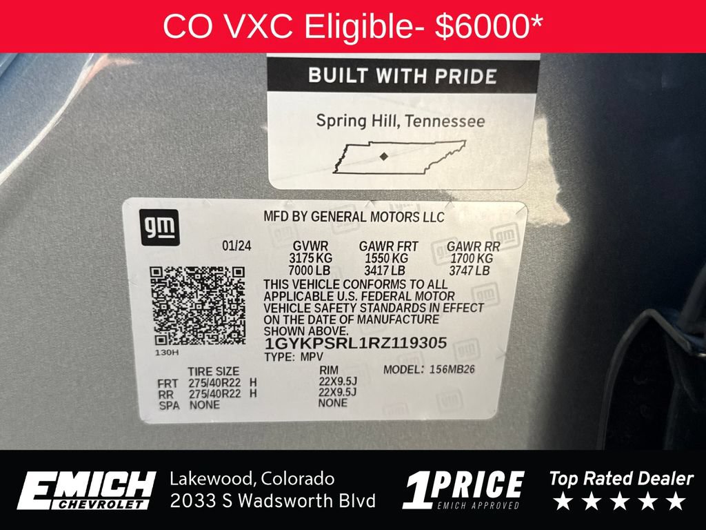 Used 2024 Cadillac Lyriq Luxury w/ LPO, Floor Liner Package AWD/4WD image 30
