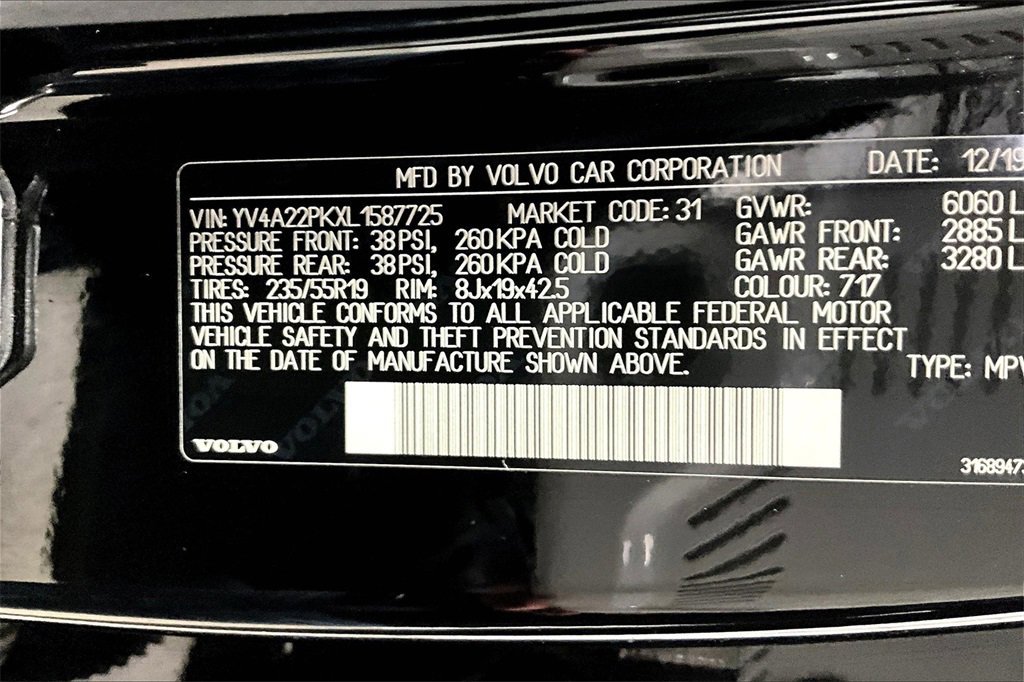 Used 2020 Volvo XC90 T6 Momentum image 19