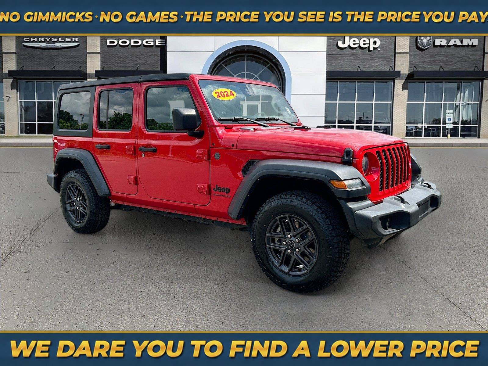Used 2024 Jeep Wrangler Unlimited Sport