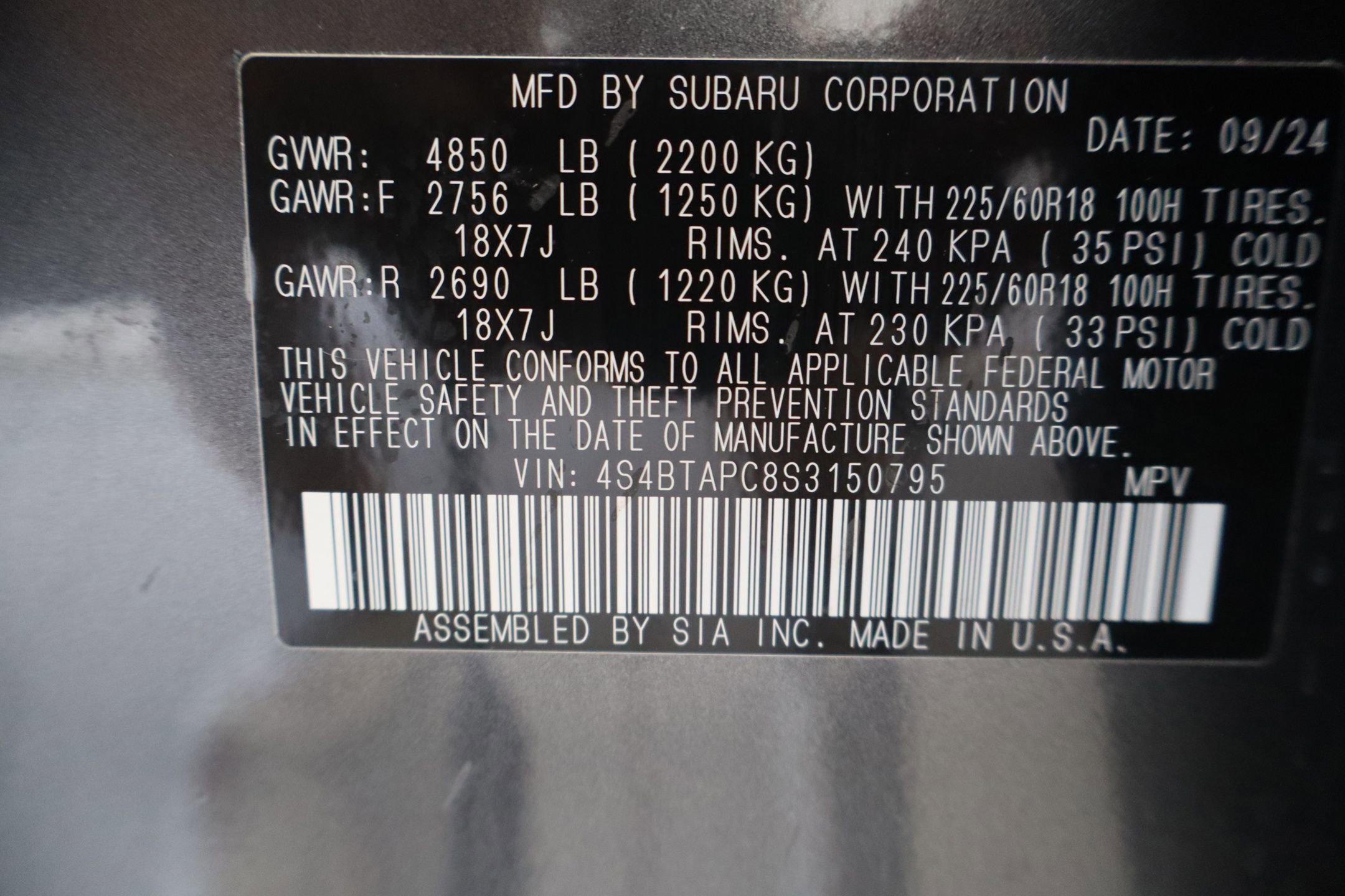 Used 2025 Subaru Outback Touring w/ Popular Package #2 image 32