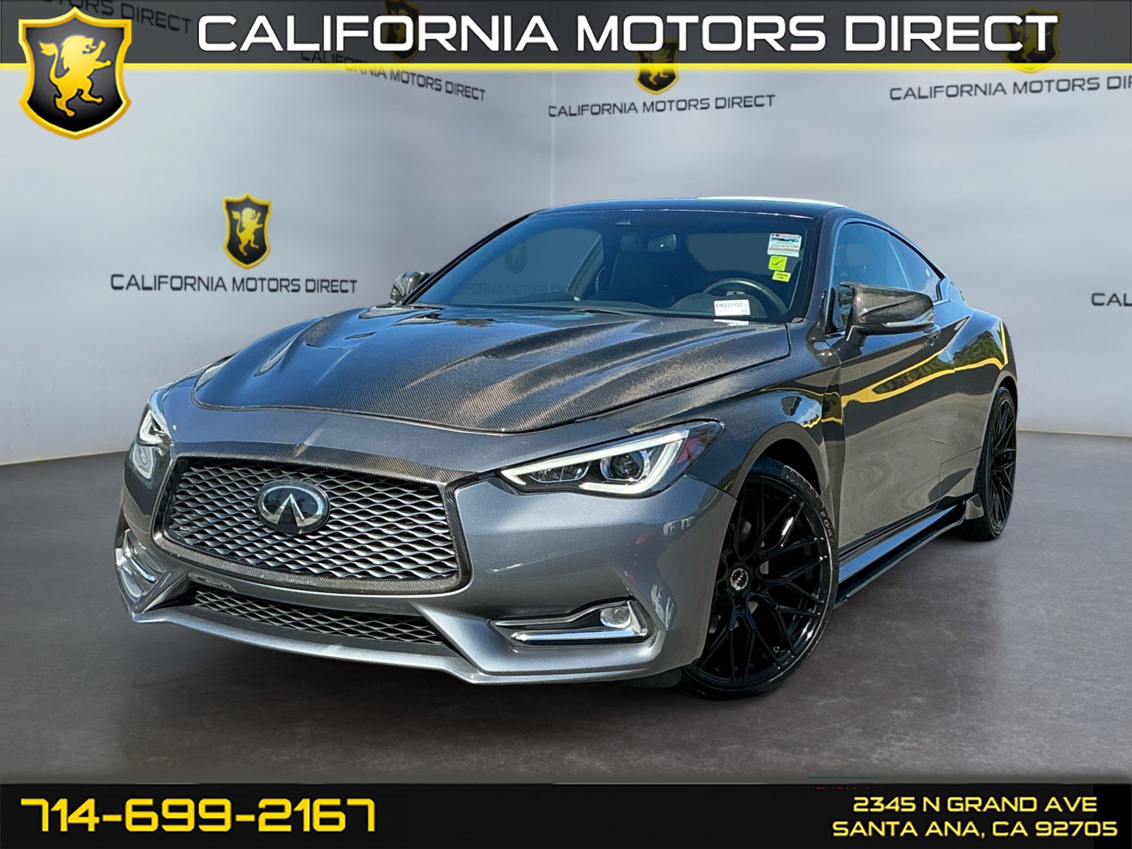 Used 2019 INFINITI Q60 3.0t Luxe w/ Cargo Package