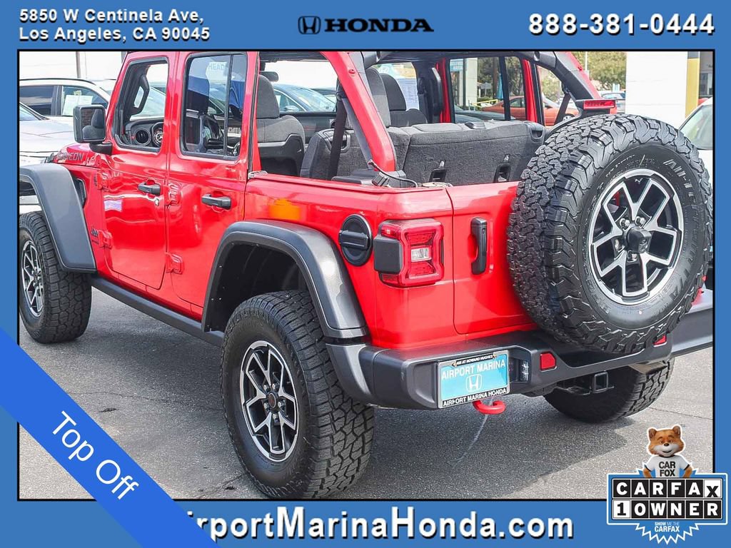 Used 2025 Jeep Wrangler Unlimited Rubicon AWD/4WD image 17