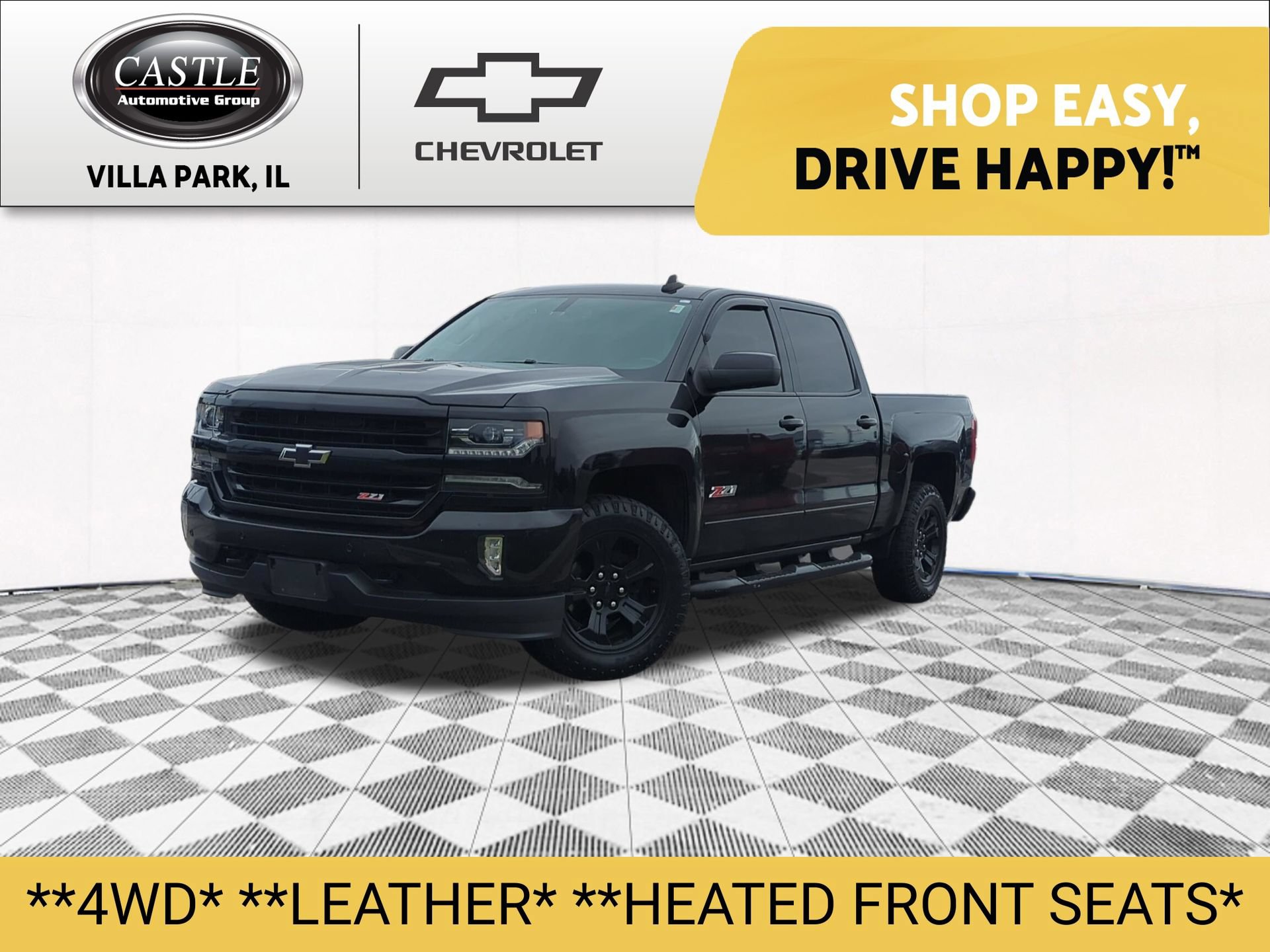 Used 2017 Chevrolet Silverado 1500 LTZ Z71 w/ Midnight Edition AWD/4WD video 1