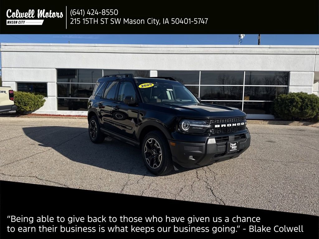 New 2025 Ford Bronco Sport Outer Banks w/ Outer Banks Tech Package+