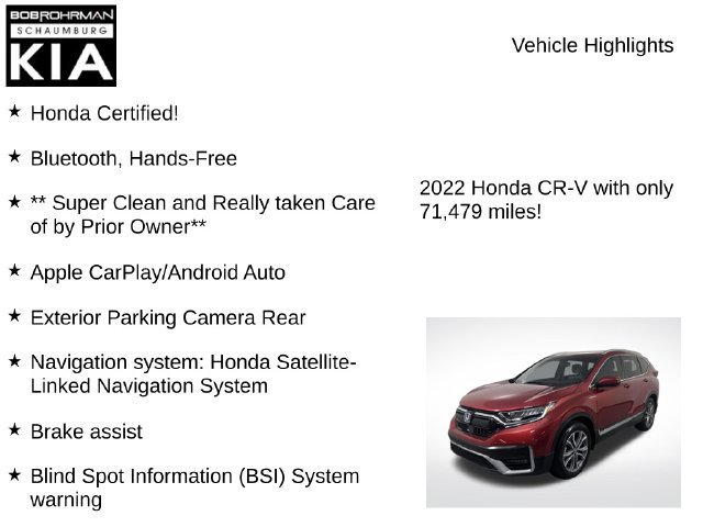 Used 2022 Honda CR-V Touring image 7