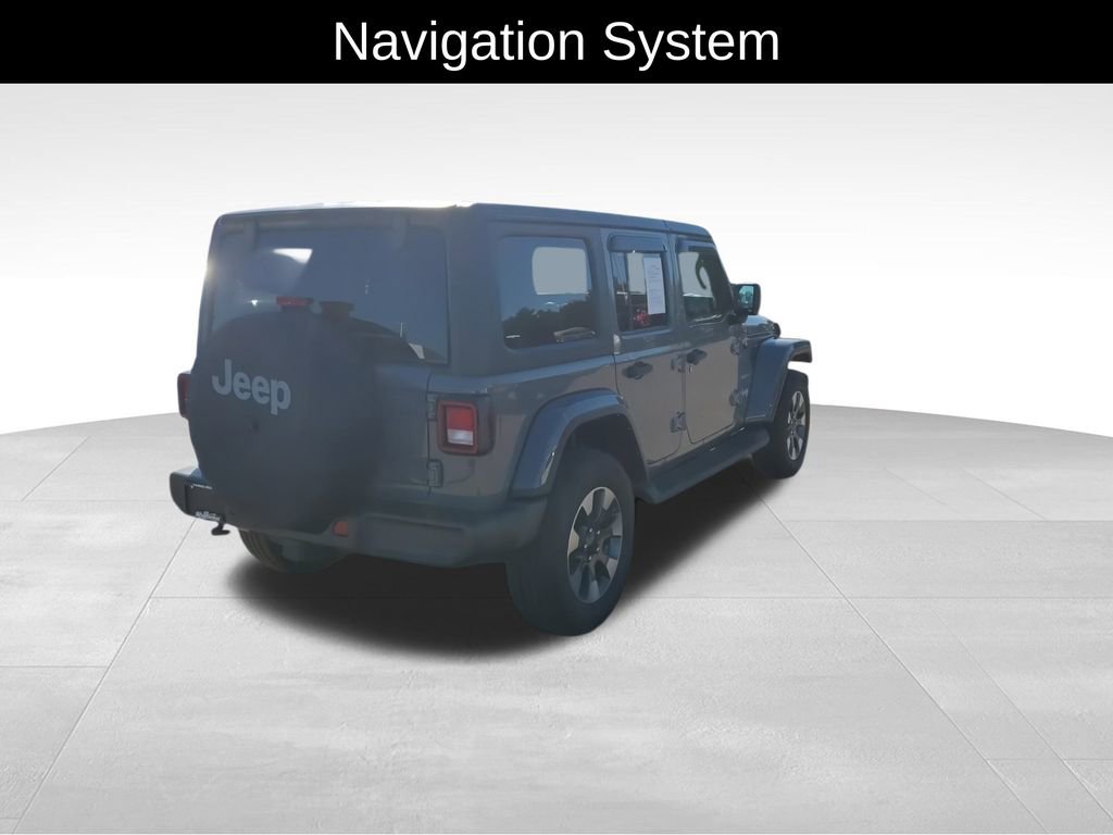 Used 2021 Jeep Wrangler Unlimited Sahara w/ Uconnect 4C Nav & Sound Group image 9
