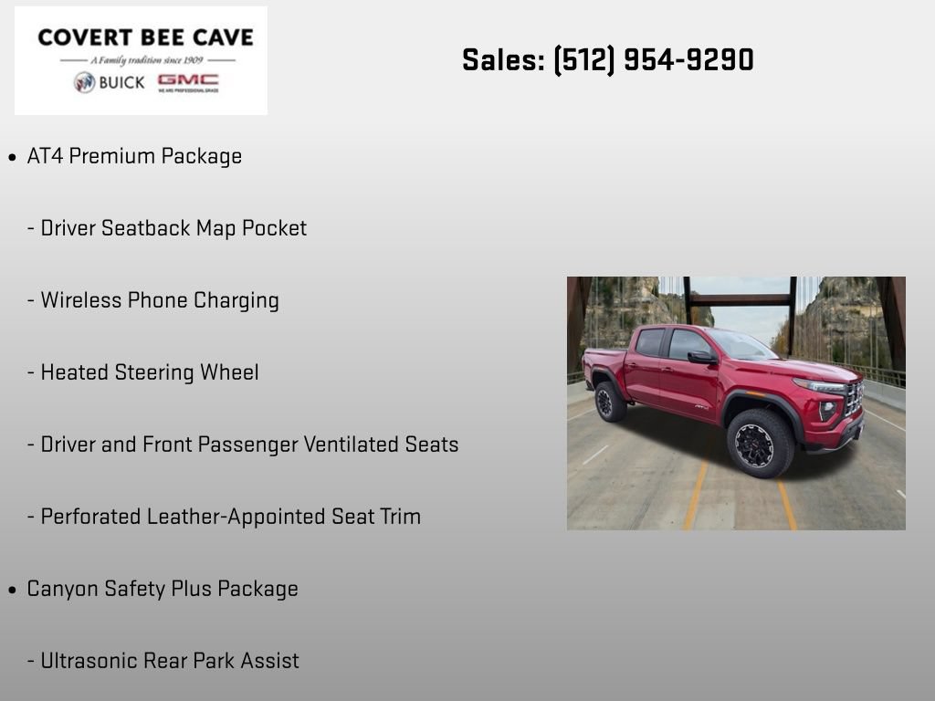 New 2026 GMC Canyon AT4 w/ AT4 Premium Package AWD/4WD image 24