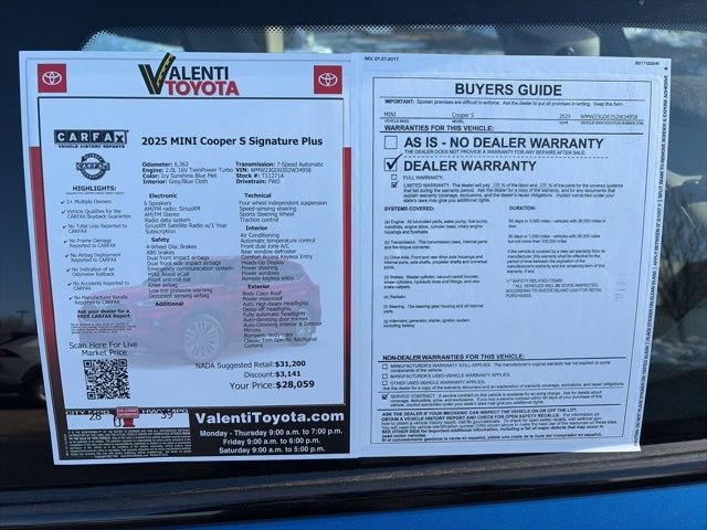 Used 2025 MINI Cooper S image 37