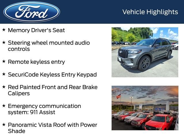 New 2027 Ford Explorer ST-Line w/ Premium Package AWD/4WD image 8