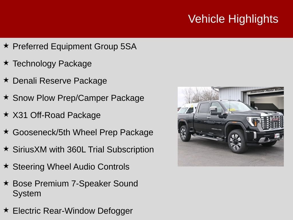 New 2026 GMC Sierra 2500 Denali w/ Denali Reserve Package AWD/4WD image 2