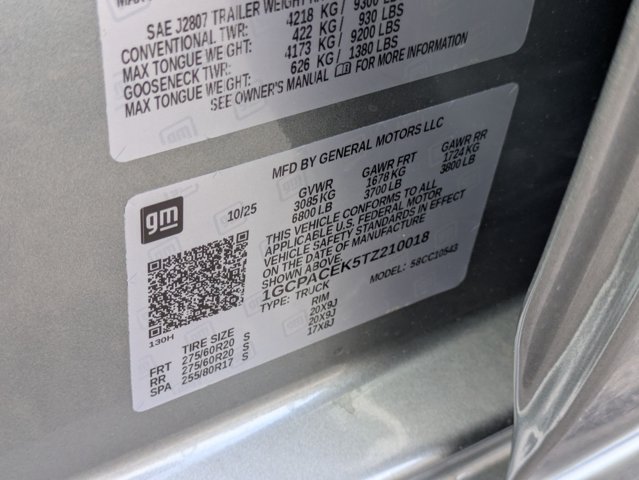 New 2026 Chevrolet Silverado 1500 LT w/ Texas Edition Plus RWD image 16