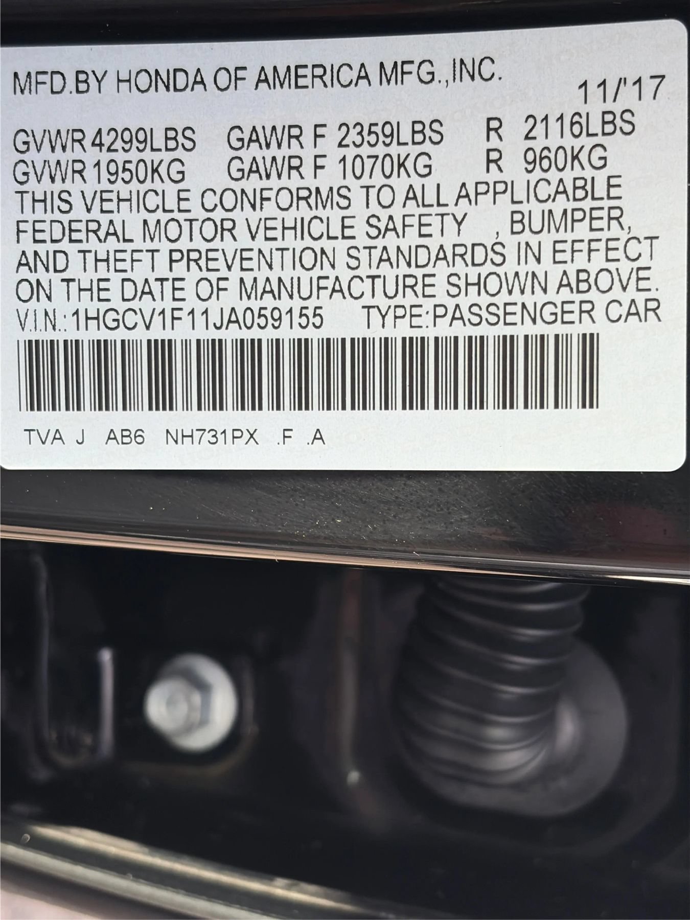 Used 2018 Honda Accord LX image 23