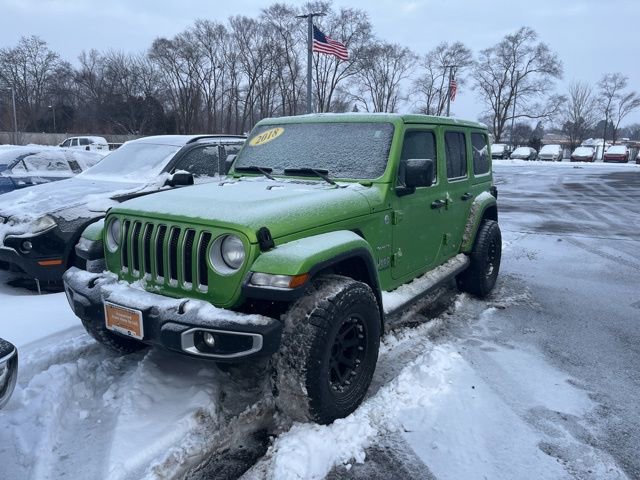 Used 2018 Jeep Wrangler Unlimited Sahara w/ Dual Top Group image 1
