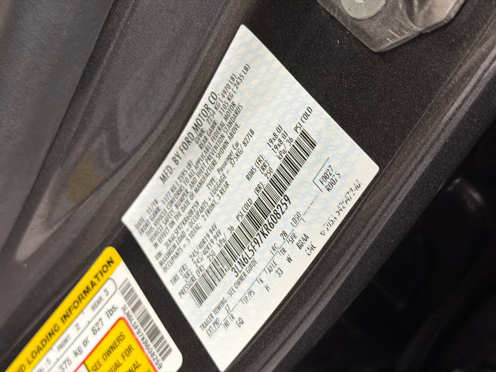 Used 2019 Lincoln MKZ Reserve AWD/4WD image 15