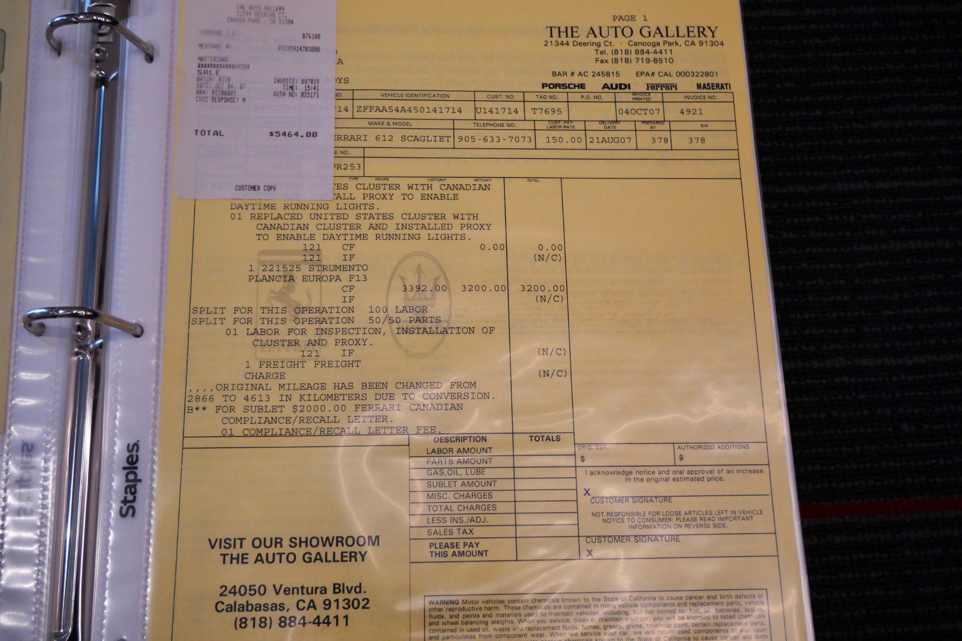 Used 2005 Ferrari 612 Scaglietti image 38