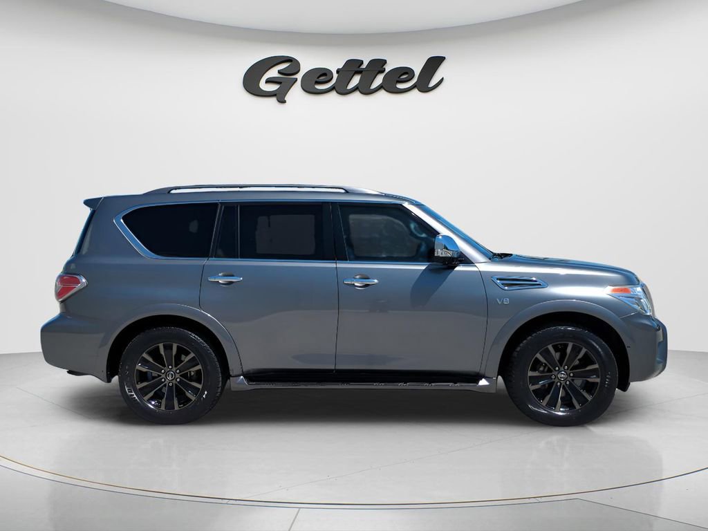 Certified 2019 Nissan Armada Platinum w/ Captain's Chairs Package image 11