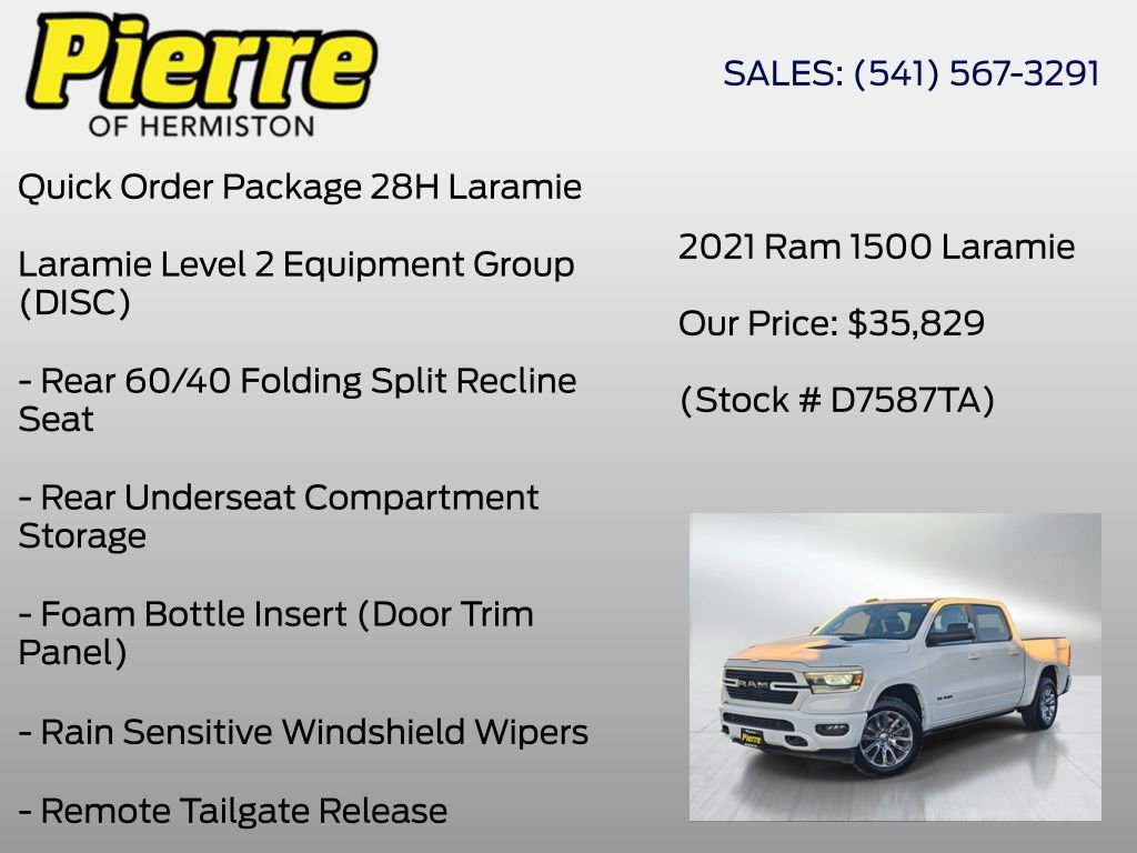 Used 2021 RAM 1500 Laramie image 6