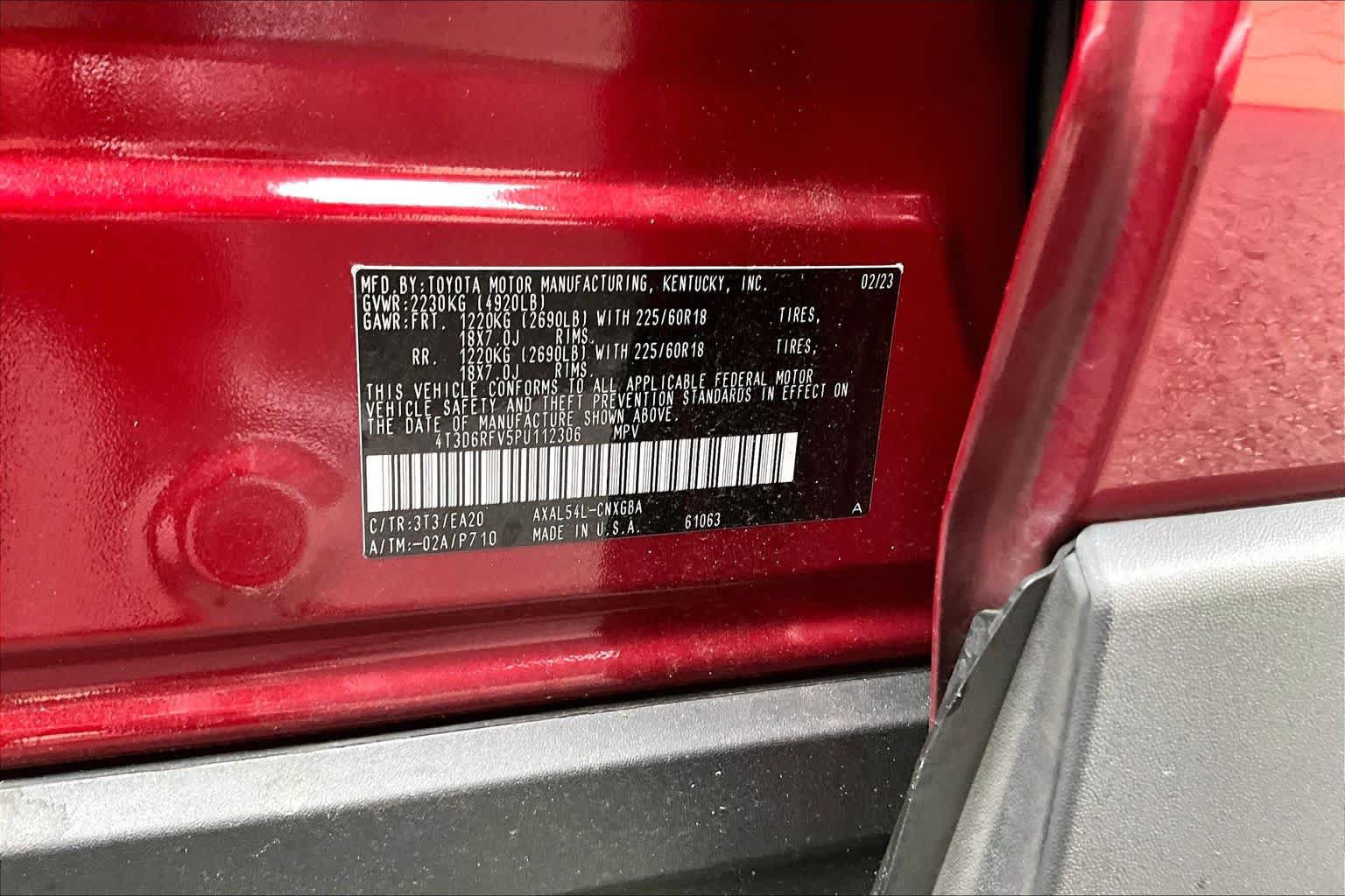 Used 2023 Toyota RAV4 Limited AWD/4WD image 34