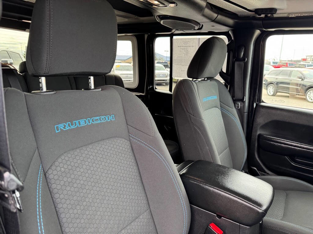 Used 2021 Jeep Wrangler Unlimited Rubicon 4xe w/ Steel Bumper Group image 61