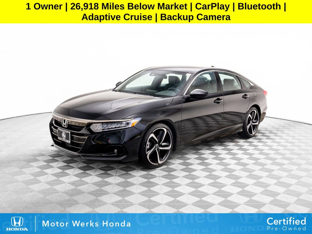 Certified 2021 Honda Accord Sport