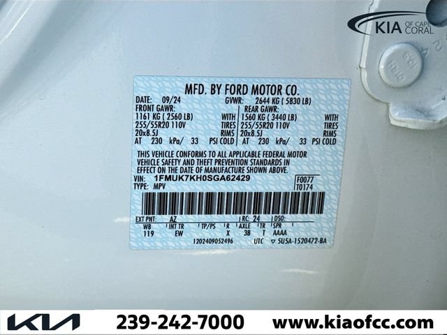 Used 2025 Ford Explorer ST-Line w/ Premium Package RWD image 48