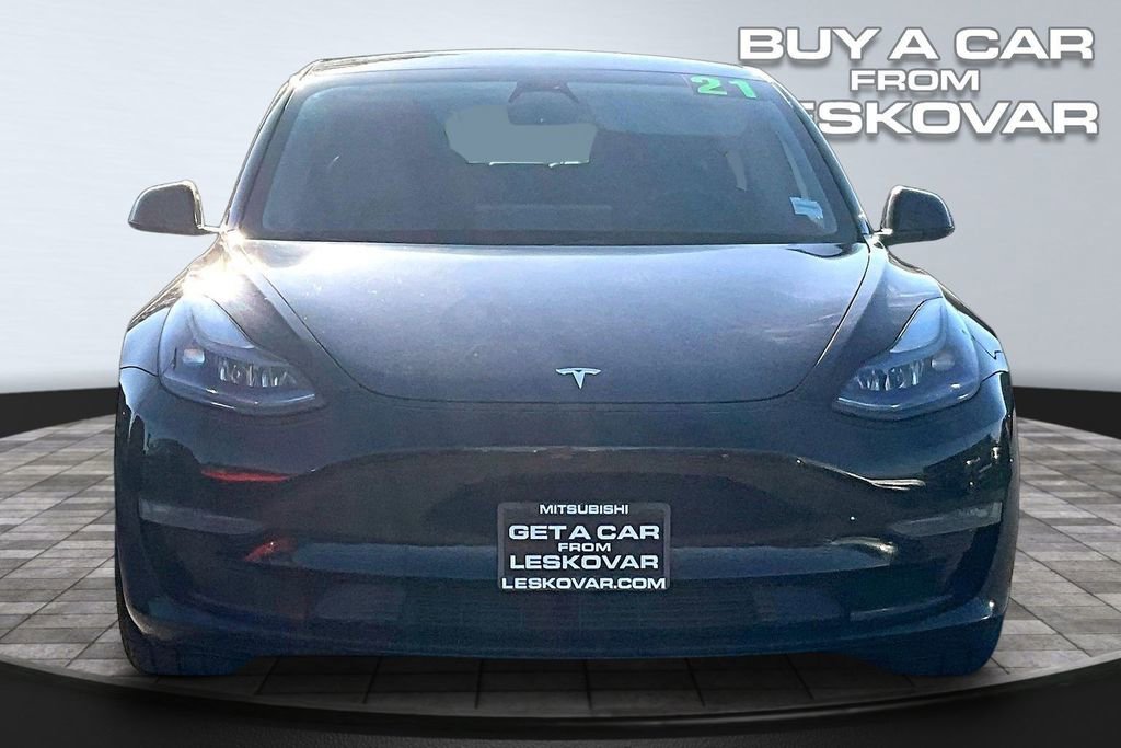 Used 2021 Tesla Model 3 Long Range AWD/4WD image 3