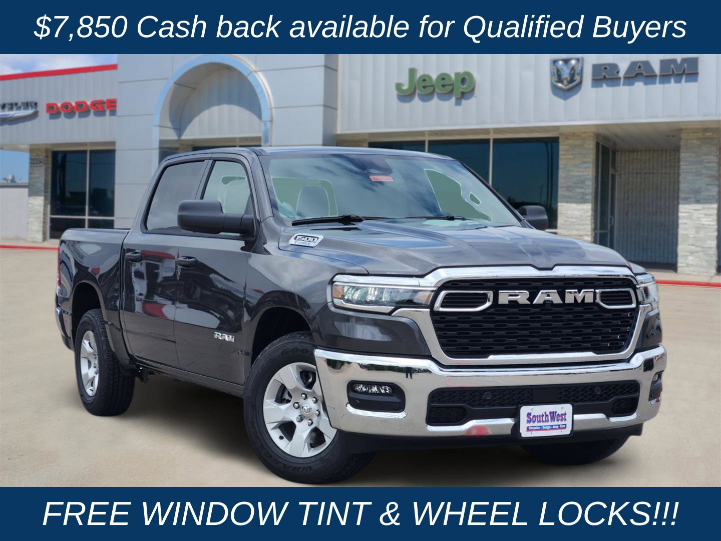 New 2026 RAM 1500 Lone Star RWD 360° Tour