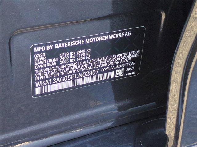 Used 2023 BMW 530e w/ Convenience Package RWD image 26