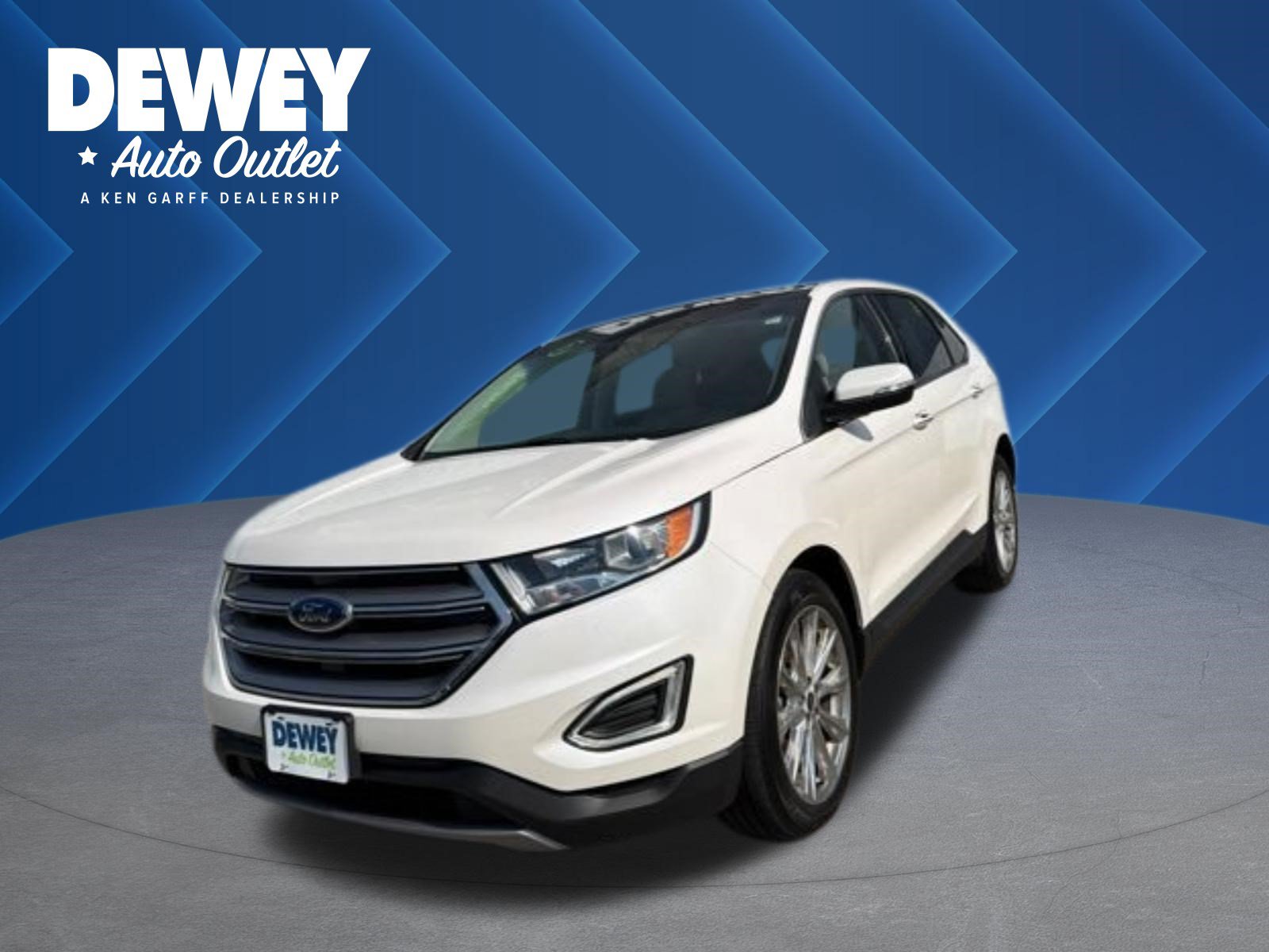 Used 2018 Ford Edge Titanium w/ Equipment Group 301A AWD/4WD image 1
