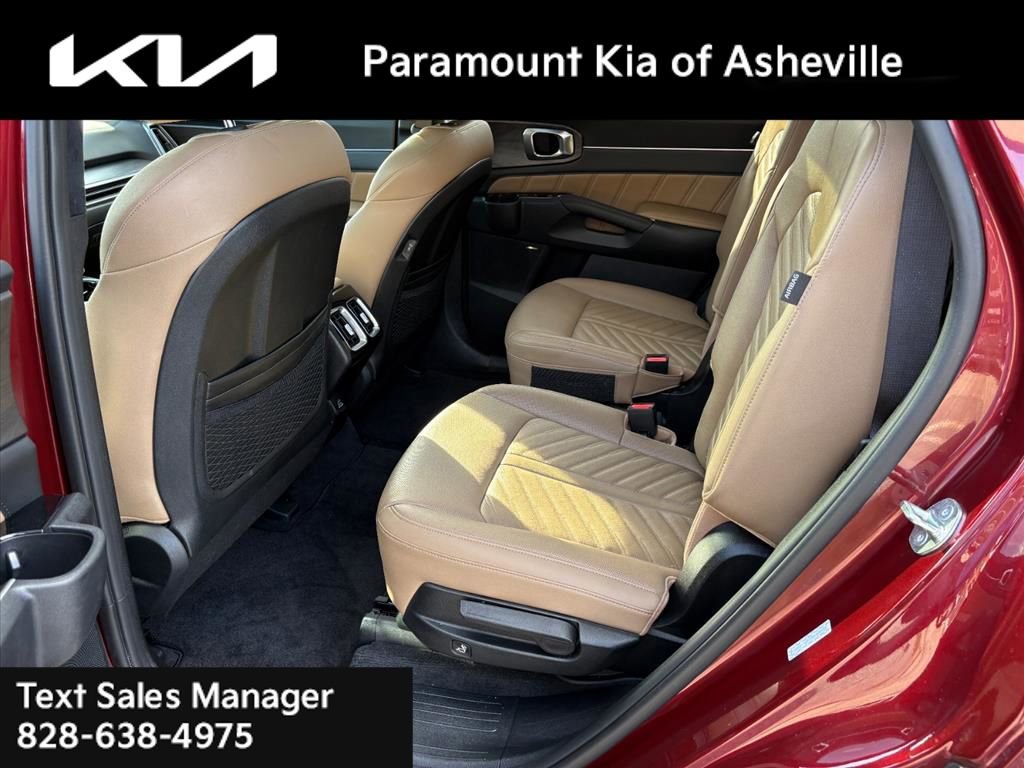 Certified 2025 Kia Sorento SX Prestige w/ Olive Brown Leather Package image 22
