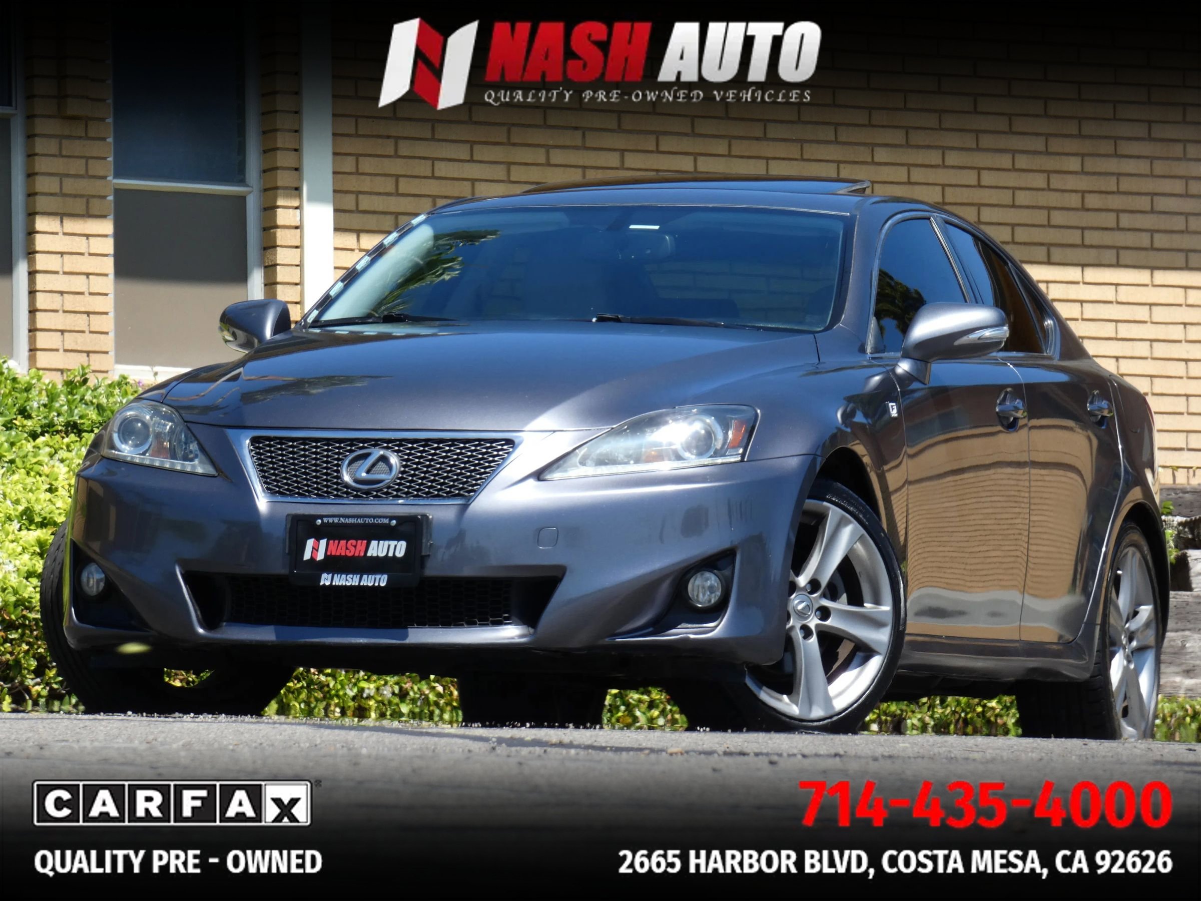 Used 2012 Lexus IS 250 w/ Premium Pkg Value Edition RWD image 2