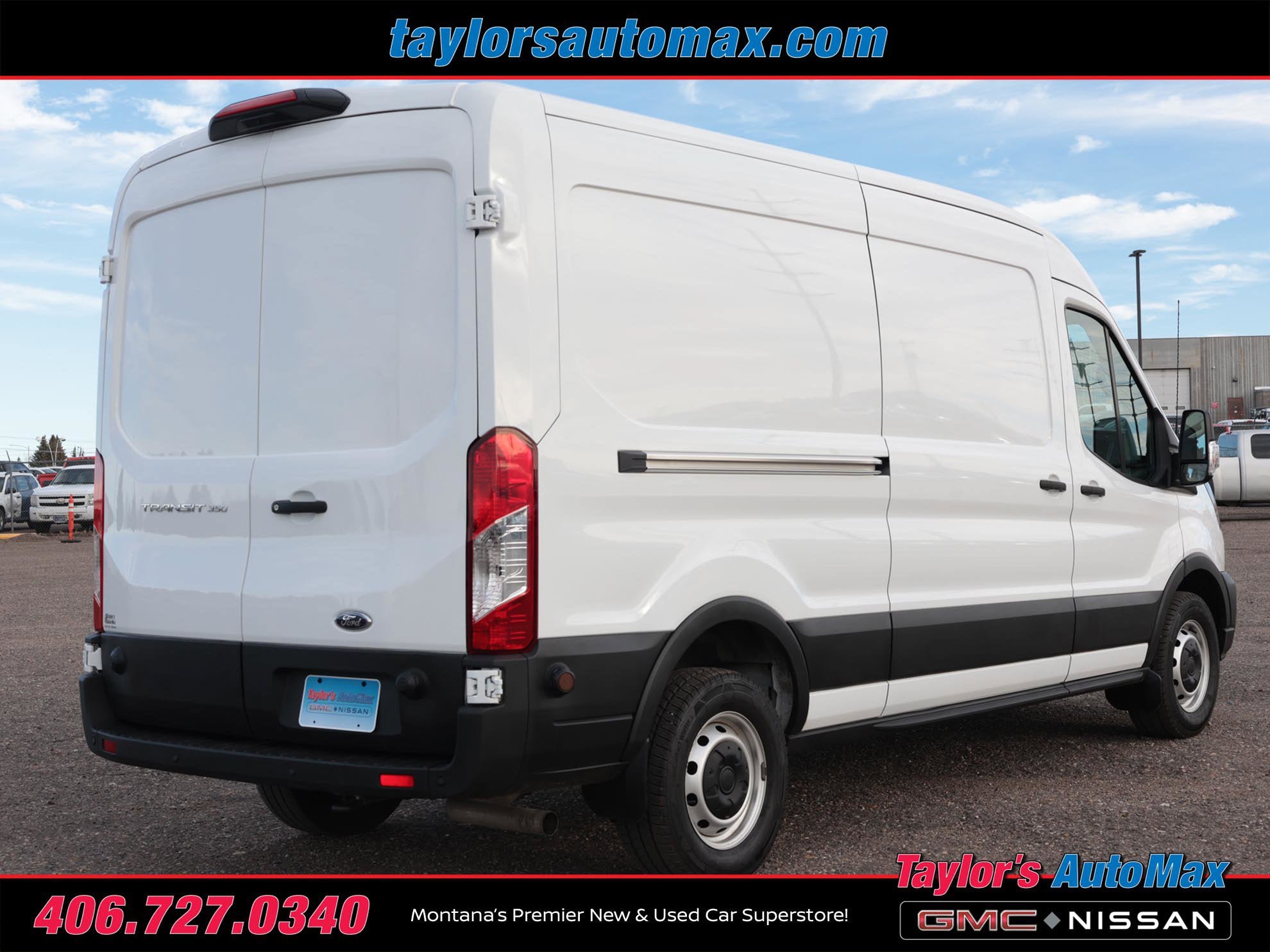 Used 2023 Ford Transit 350 Medium Roof w/ Fleet Safety Package RWD image 4