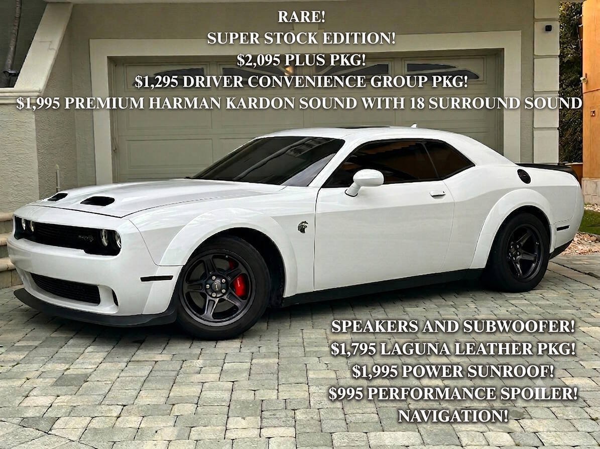 Used 2021 Dodge Challenger SRT Super Stock RWD image 1