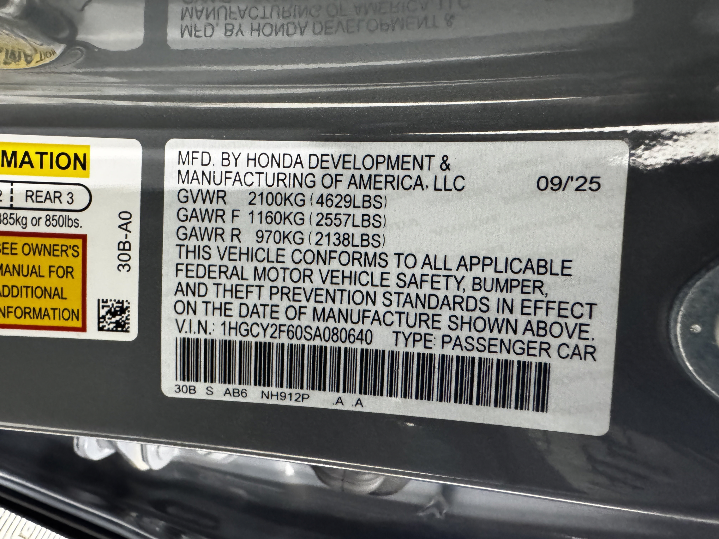 Used 2025 Honda Accord EX-L image 40