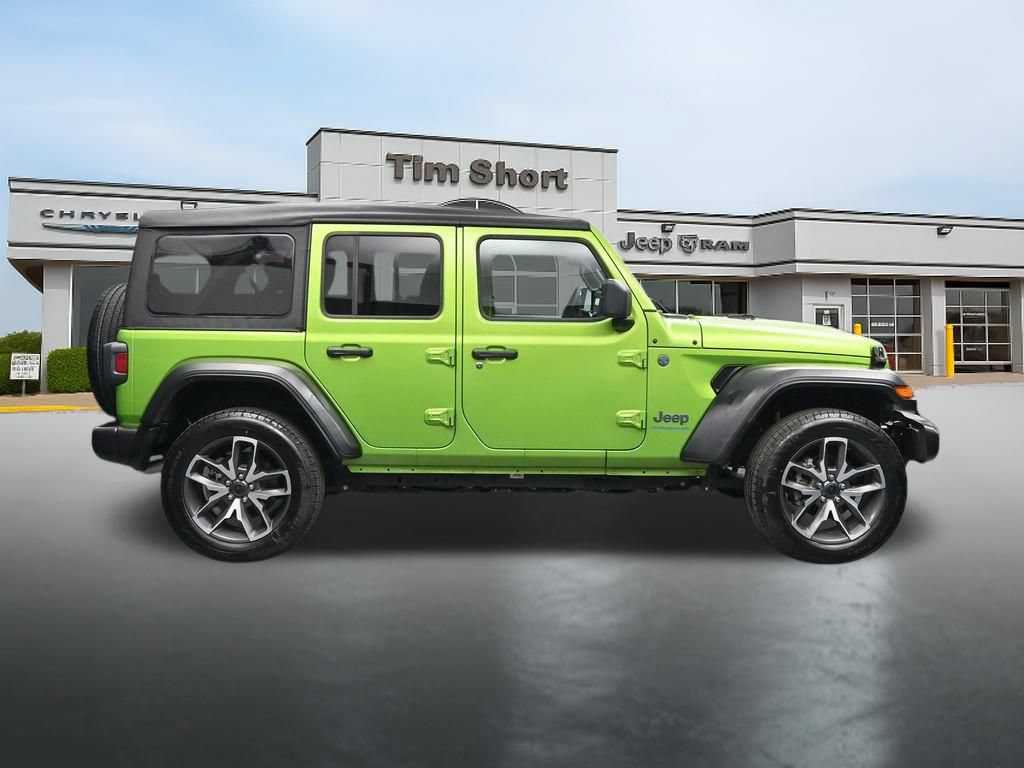 Used 2025 Jeep Wrangler Unlimited Sport S 4xe w/ LED Headlamp & Fog Lamp Group AWD/4WD image 6