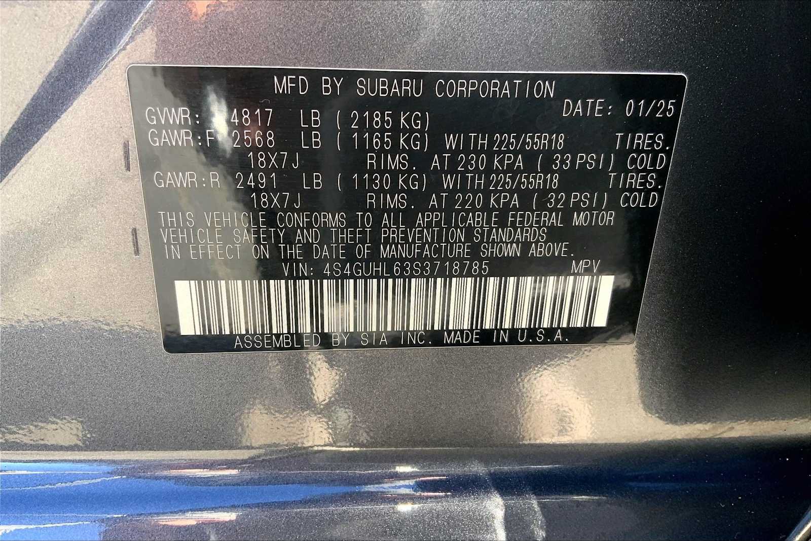 Certified 2025 Subaru Crosstrek 2.5i Limited AWD/4WD image 33