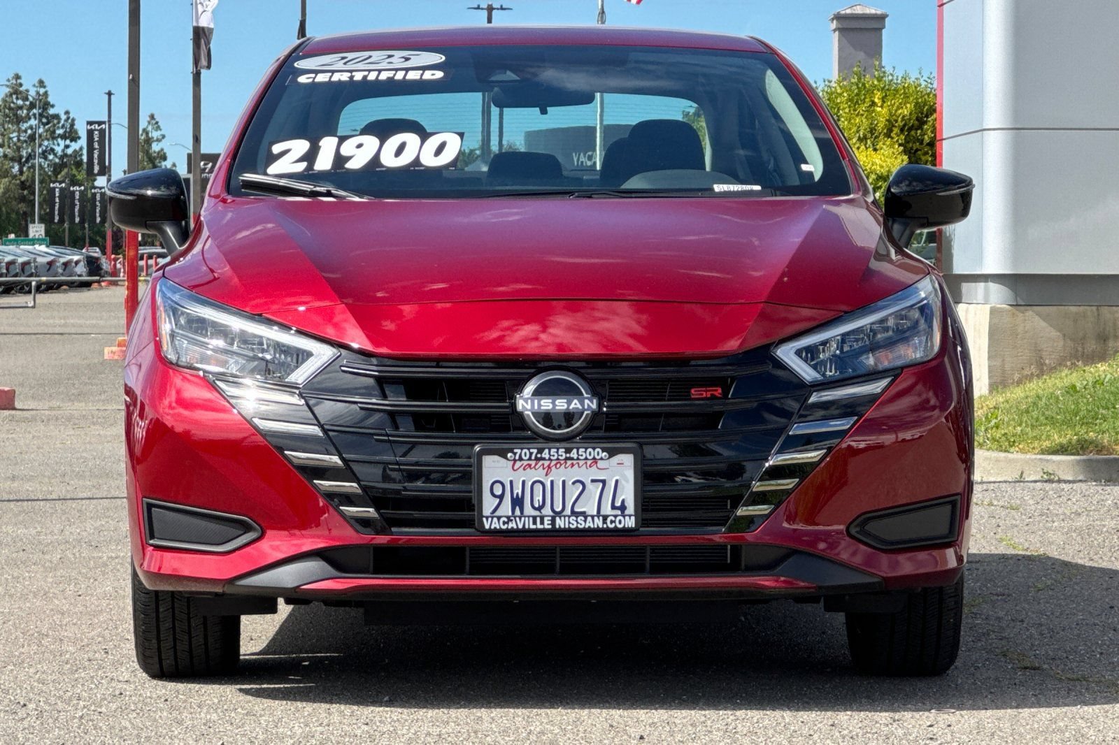 Certified 2025 Nissan Versa SR w/ Trunk Package FWD image 11