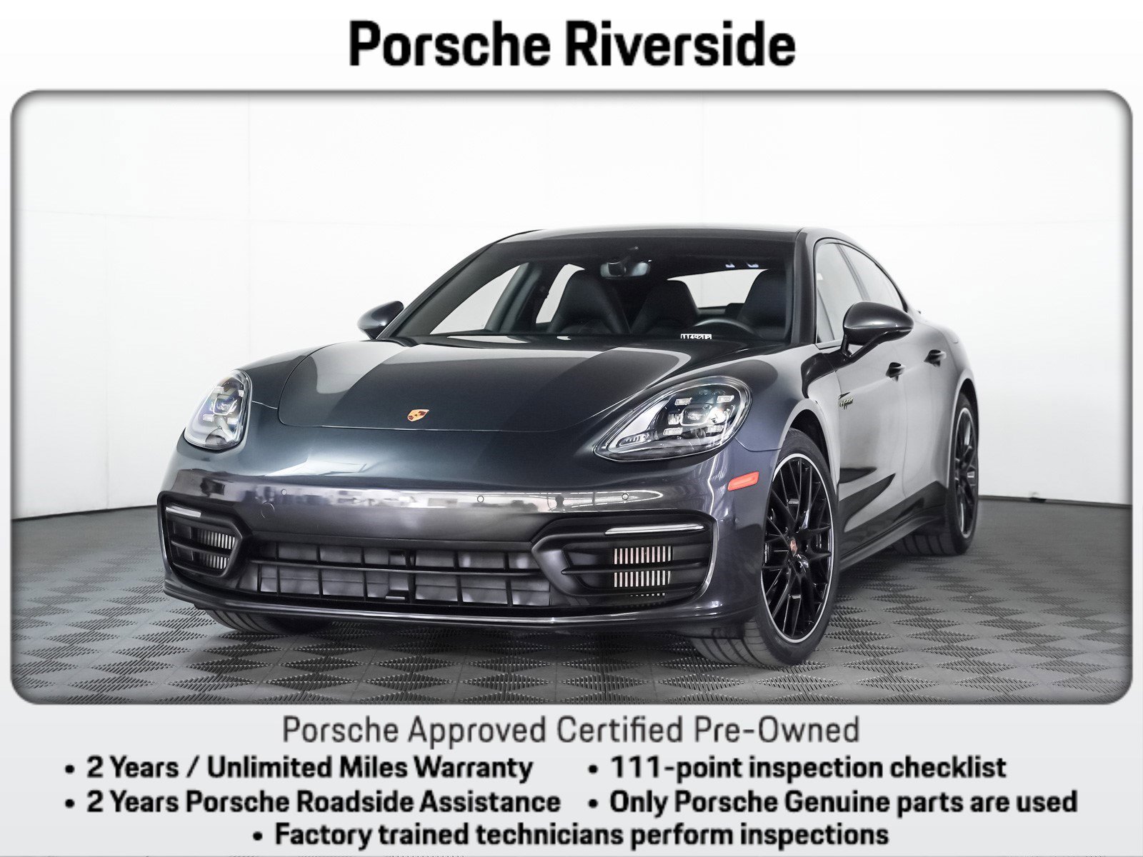 Certified 2022 Porsche Panamera 4S w/ Premium Package