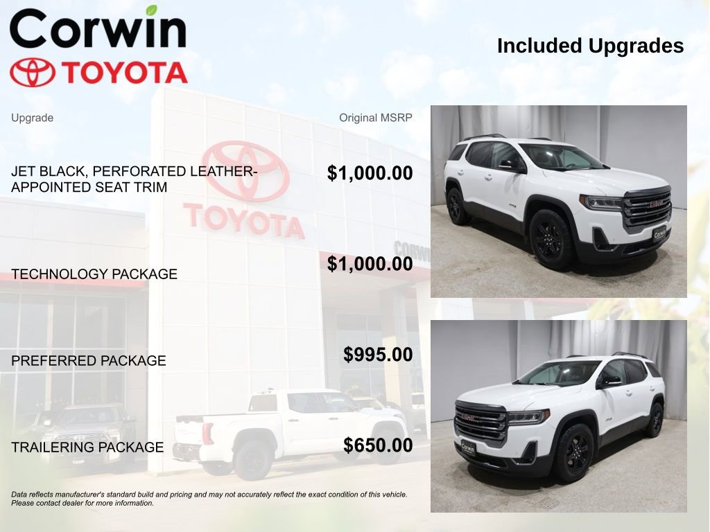 Used 2023 GMC Acadia AT4 w/ Technology Package image 4