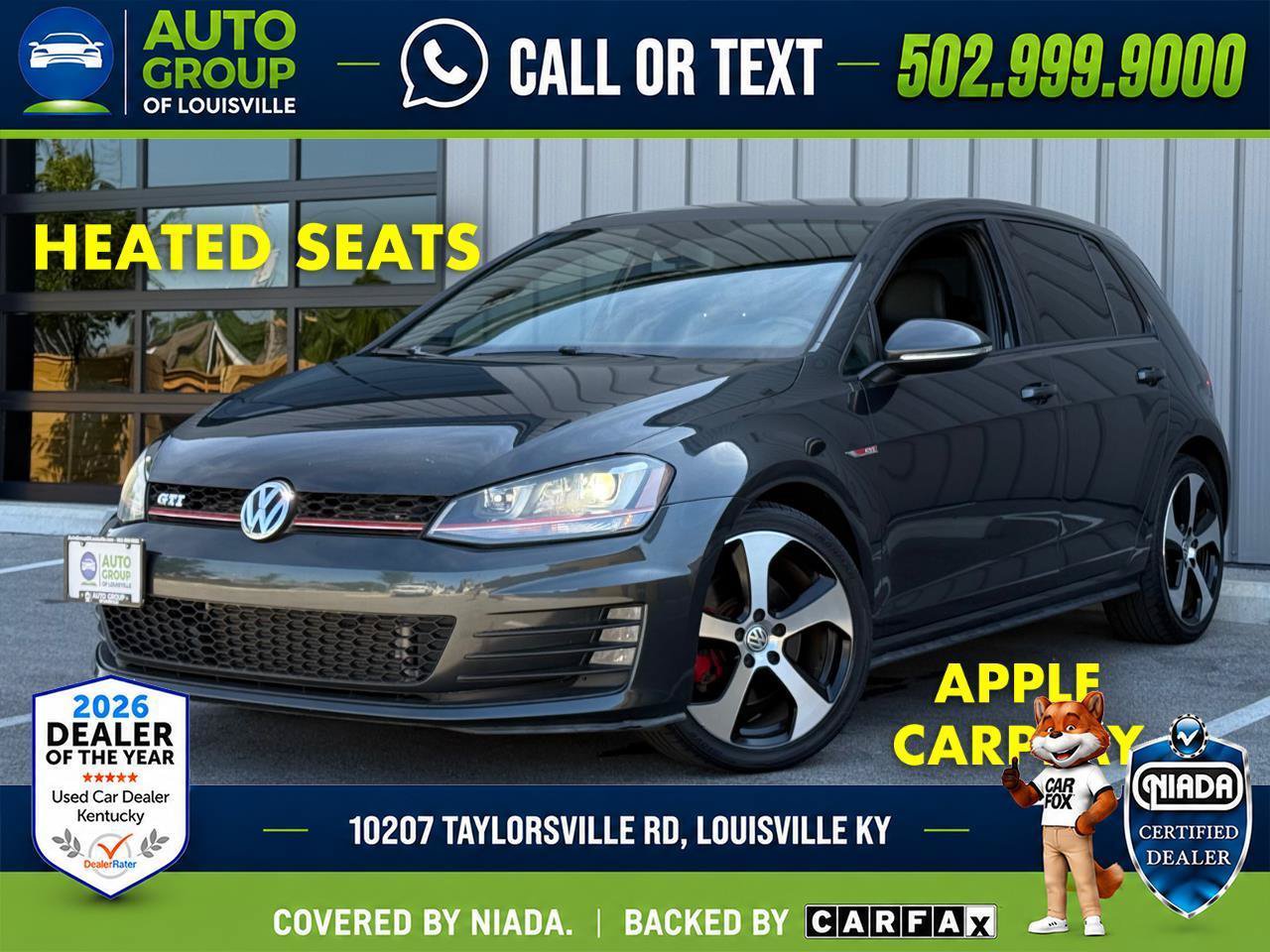 Used 2016 Volkswagen GTI SE w/ Lighting Package (SEL)