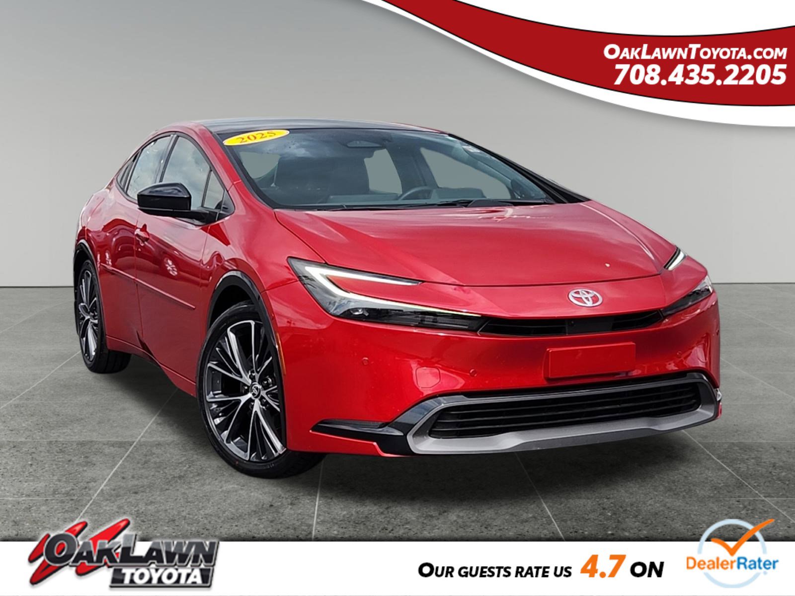 Certified 2025 Toyota Prius Limited image 1