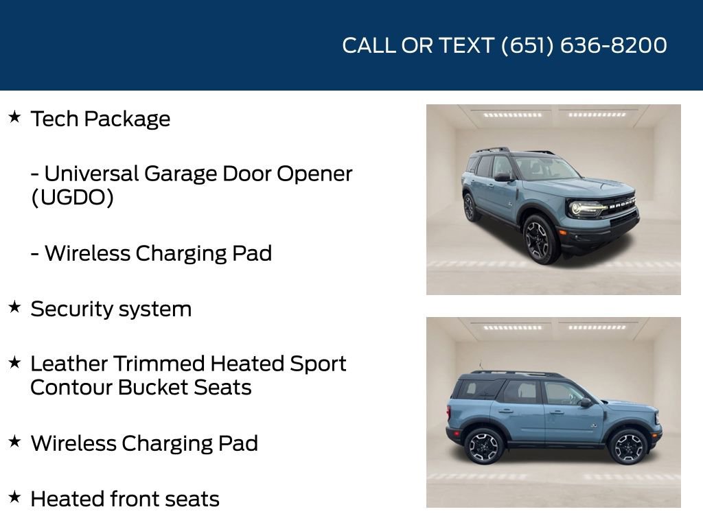 Used 2022 Ford Bronco Sport Outer Banks w/ Tech Package image 10