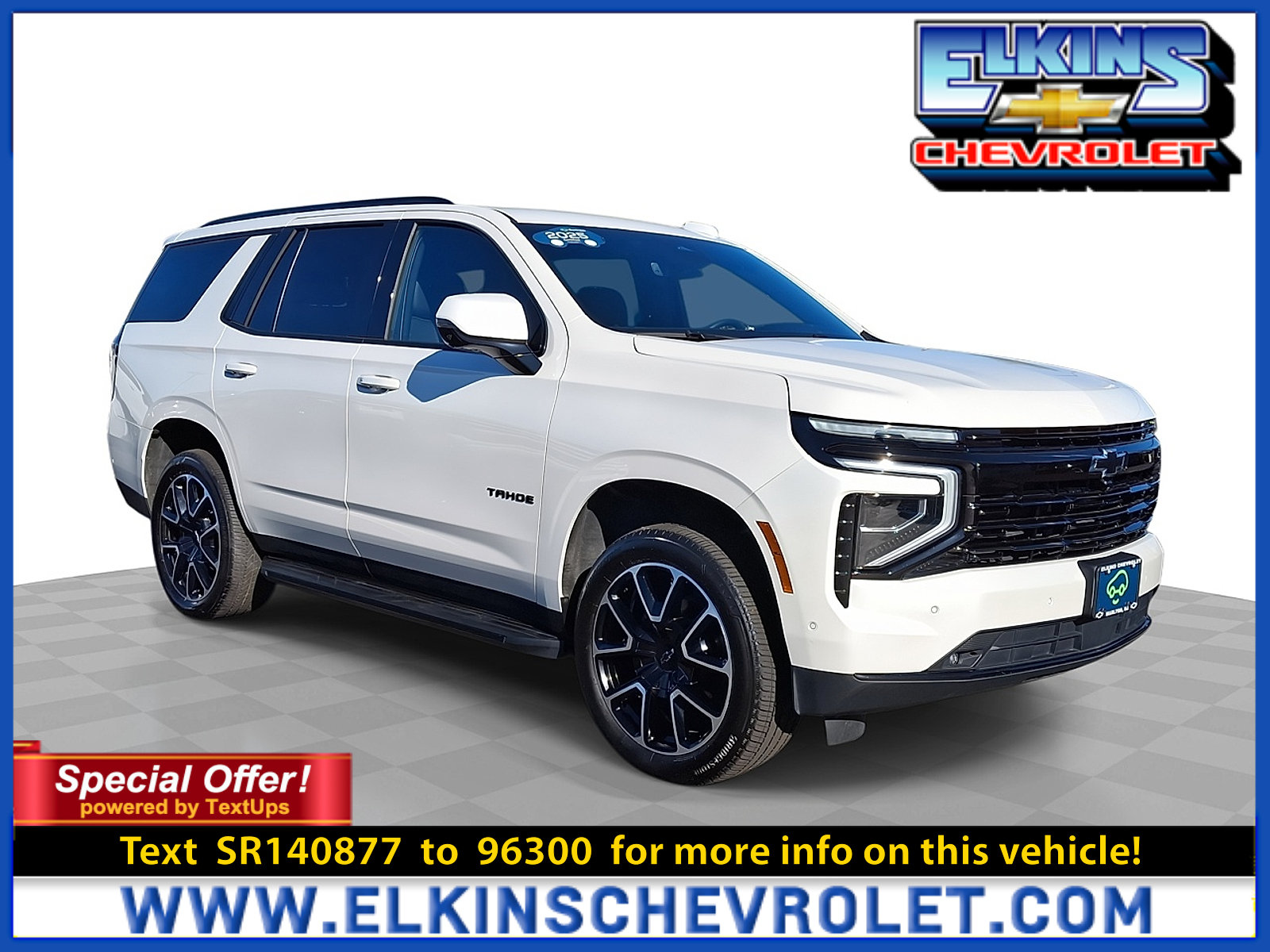 Certified 2025 Chevrolet Tahoe RST w/ Advanced Technology Package AWD/4WD image 1